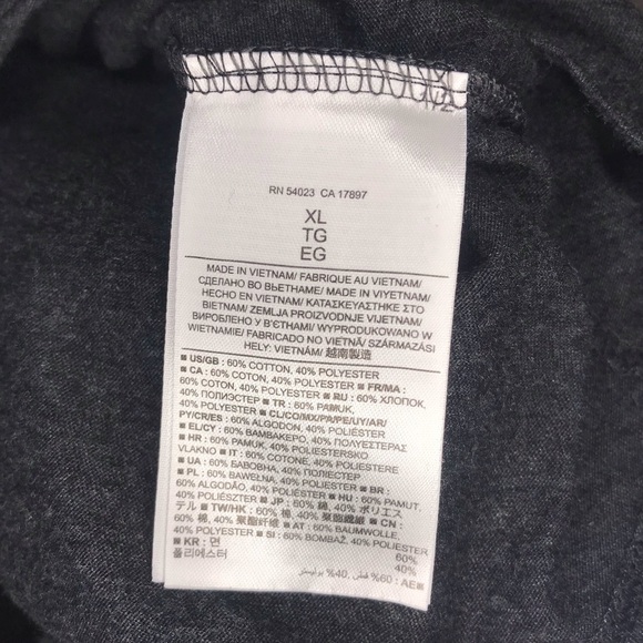 Banana Republic #hashtag oversized cotton tee - Picture 5 of 6